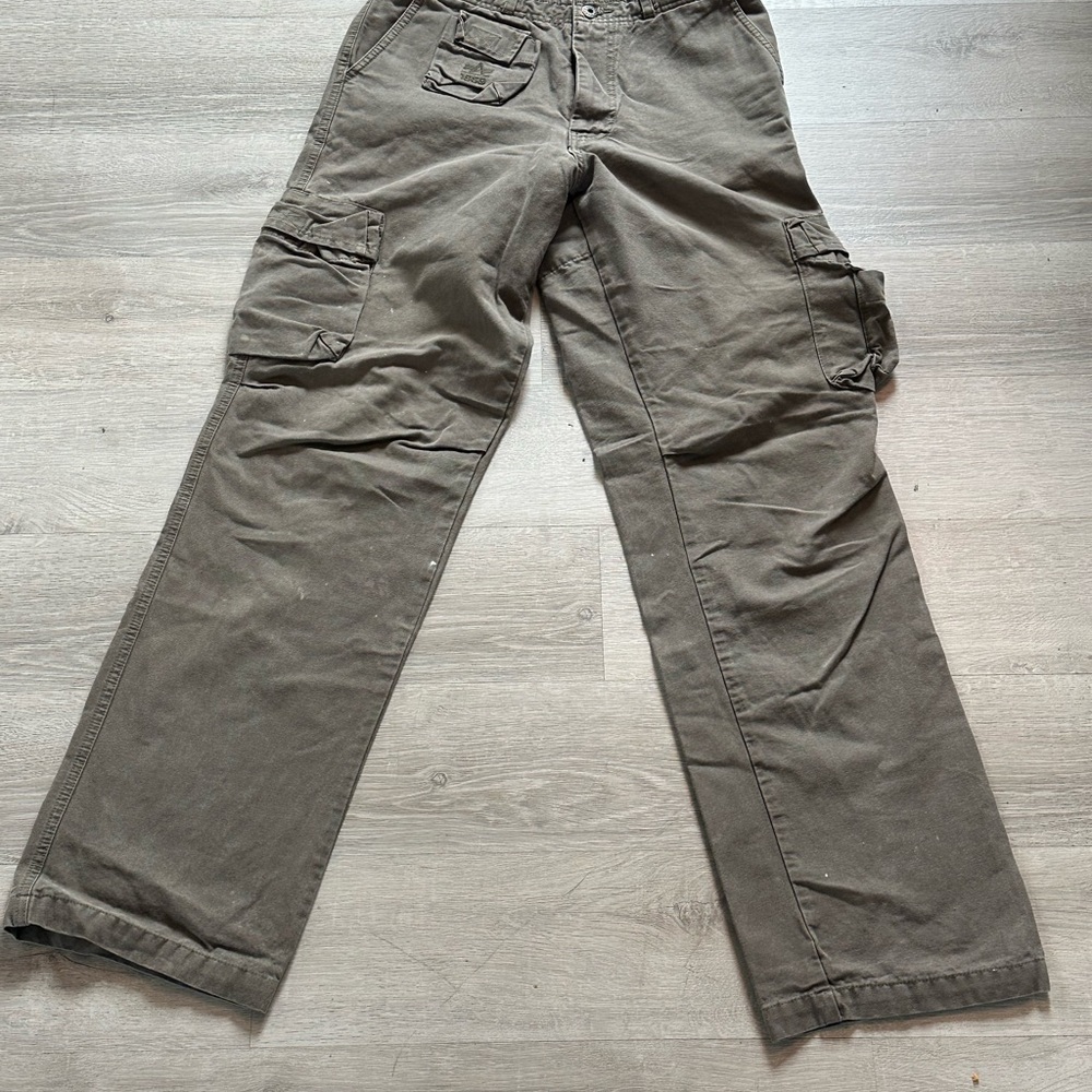 Alpha Industries Green Cargo Pants Straight Leg
